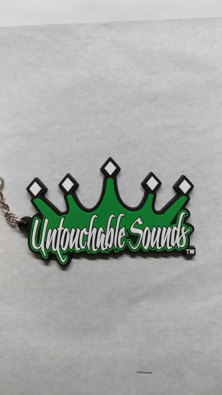 Untouchable Sounds keychain